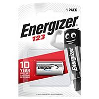 Energizer 123 Lithium Photo Battery - 1 Pack