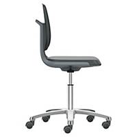 Bimos Labsit Fresh 9123 low laboratory chair - seat height 45-65cm - black