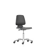 Prosedia Labsit Fresh 9123 high swivel chair, seat height 45-65cm, black
