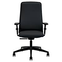 Office chair Interstuhl 152II, high backrest, black
