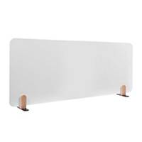 Whiteboard table partition wall Legamaster Elements, 60x120cm, with feets, grey