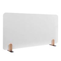 Whiteboard table partition wall Legamaster Elements, 60x160cm, with feets, grey