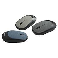 Cliptec RZS855 Xilent 2.4Ghz Wireless Fabric Silent Mouse Assorted Color