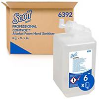 Hand Sanitiser by Scott® - 1 Litre Clear Foam Hand Sanitiser (6392)