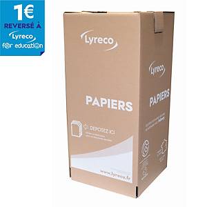Ramette de papier - 500 feuilles A4 21 x 29.7 cm - 80 g/m² - Clairalfa -  Clairefontaine - Blanc