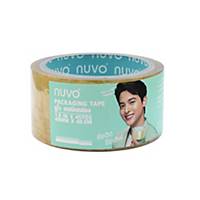 NUVO OPP Rubber Packing Tape 48 mm. x 45 yd Clear