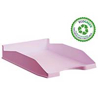 Tabuleiro de secretária Archivo 2000 Ecogreen 742 - poliestireno - rosa