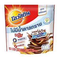 Ovaltine 3in1 Malt Chocolate No Sucrose Added 25 Grams Pack of 16 Sachets