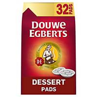 Dosettes Douwe Egberts Dessert, le paquet de 32 dosettes