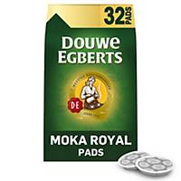 Dosettes Douwe Egberts Mokka, le paquet de 32 dosettes