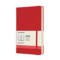 Moleskine Hard Cover Diary A5 1 Day per Page Scarlet Red