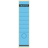 Leitz 1640 zelfklevende etiketten voor ordners, B 62 mm, blauw, per 10 stuks