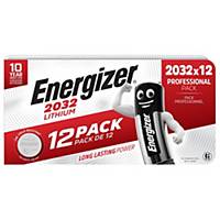 Energizer 2032 Lithium Coin Battery - 12 Pack