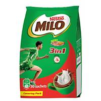 Milo Fuze 3 in 1 Sticks Nestle 27g- Pack of 30 (Nestle Singapore)