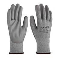 Caja de 10 pares de guantes Microlin Tek5c - talla S