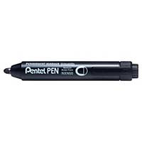 Marqueur permanent Pentel NXN50 - rétractable - pointe conique moyenne - noir