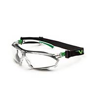 Univet 506 UP Hybrid Clear Plus veiligheidsbril, heldere lens, per stuk