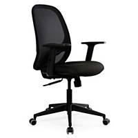 INTACOR CHAIR LUKAT SYNCRO 3POSITION BLK