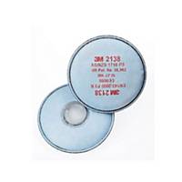 3M Particulate Filters 2138, P3R 14299368 - Pack of 2