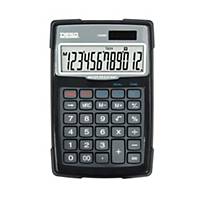 Desq 33000 calculatrice coûts/ventes/marges de bureau, 12 chiffres, noir