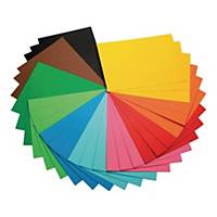 Papier kolorowy SHAN, A4, mix kolorów, techniczny 120 g/m², 100 arkuszy