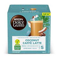 Café Dolce Gusto con bebida de coco - Caja de 16 cápsulas
