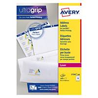 Avery L7161-100 Labels, 63.5 x 46.6 mm 18 Labels Per Sheet, 1800 Labels Per Pack