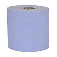 Raphael 1 ply Blue Roll Towel 250m - Pack of 6