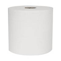 Raphael 1 ply White Roll Towel 200m - Pack of 6