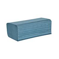 Raphael 1 ply Blue Z-Fold Hand Towel - Pack of 3000