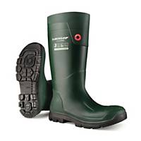 Dunlop Purofort® EG62E33 S5 safety boots, SRC, green, size 37, per pair