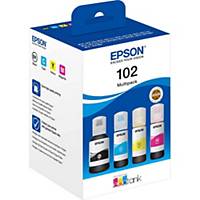 Epson 102 Ecotank multipack ink bottles (C13T03R640), black/colors