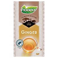 Thé au gingembre Pickwick Tea Master Selection, paquet de 25 sachets de thé