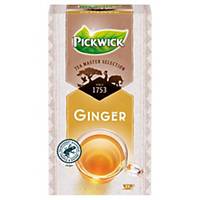 Caixa de 25 saquetas de chá de gengibre Pickwick