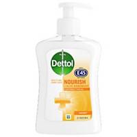 Dettol Liquid Handwash Soap With E45, Honey, 250ml