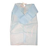 AAMI Level 1 Disposable Isolation Gown Blue - Pack of 10