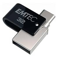 MEMORIA EMTEC DUAL USB-A USB-C 32GB