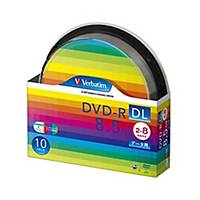 Verbatim DVD-R 8x 8.5GB Double Layer 8x - Spindle Pack of 10