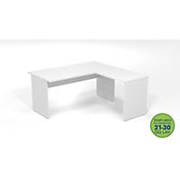 FUNNY EXTENS LINEAR DESK 80X60X75 WH WH