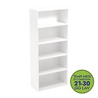 FUNNY OPEN CUPB 4 SHELVES 90X43X85 WHITE