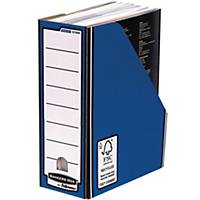 Fellowes Bankers Box Premium Magazine File Blue Pack of 5