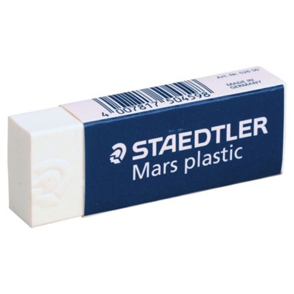 Gomme en plastique Staedtler Mas 526 50 Fabriquée en Allemagne