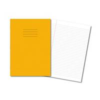 Exercise Book 8mm Ruled and Margin 80 Pages A4 75G Yellow - Box 50