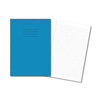 Exercise Book 8mm Ruled and Margin 80 Pages A4 75G Light Blue - Box 50