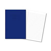 Exercise Book 8mm Ruled and Margin 80 Pages A4 75G Dark Blue - Box 50