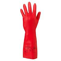 Ansell Solvex® 37-900 Nitrile Gloves, 38cm, Size 10, Red 12 Pairs