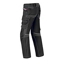 Havep Attitude 80231 work trousers for men, black/anthracite grey, size 52