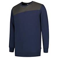 Sweat-shirt Tricorp 302013 Bicolor, bleu marine/gris, taille M, la pièce