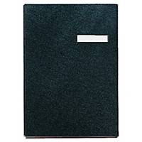 Signature folder Esselte A4 with stretch spine 20 pcs, black