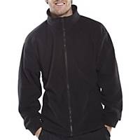 Uneek Standard Fleece Jacket Black Extra Small